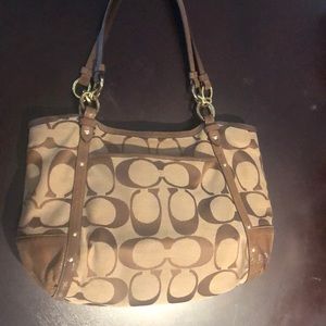 Coach large satchel